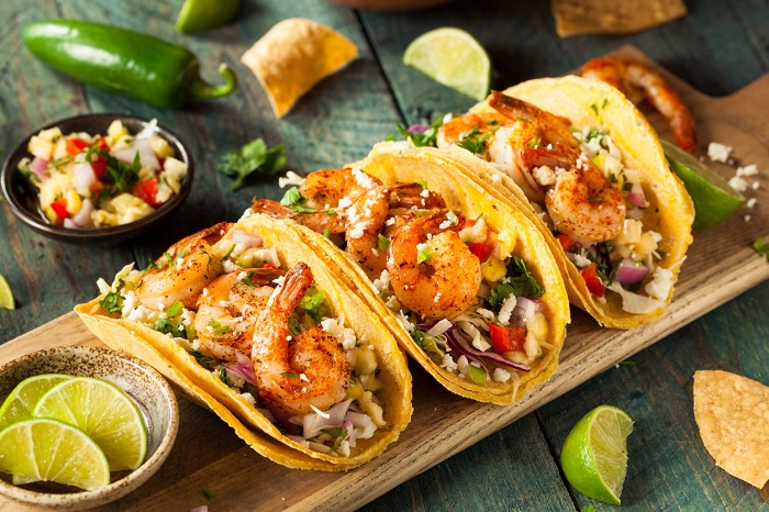acos món ăn huyền thoại trong giới ẩm thực Mexico.