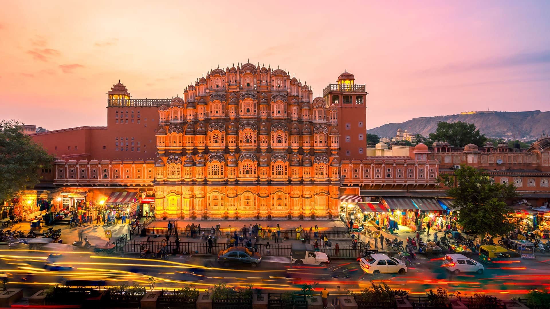 Thành phố Jaipur ở Ấn Độ