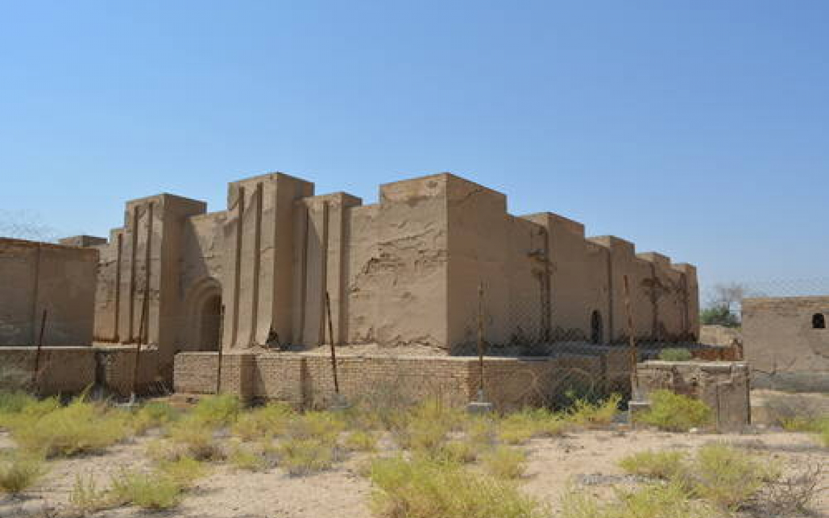 Thành cổ Babylon ở Iraq